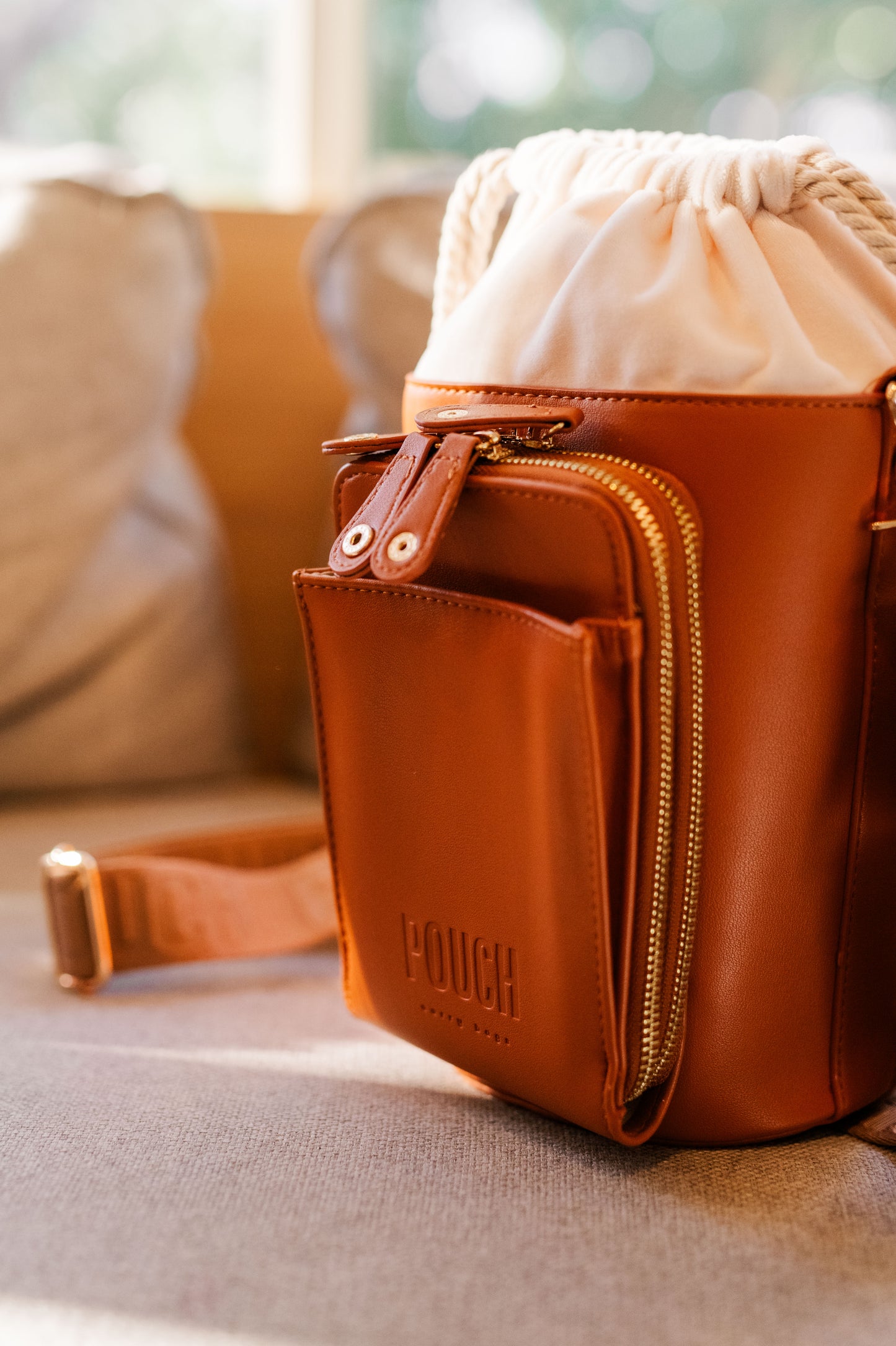 PENNY POUCH - Tan